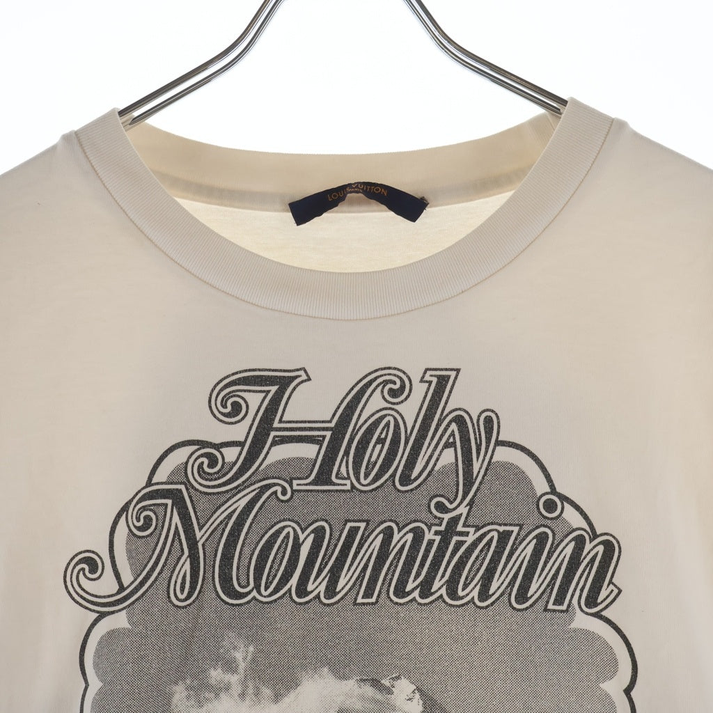 LOUIS VUITTON(ルイヴィトン) 19AW Holy Mountain ホーリーマウンテン 両面プリントクルーネック半袖Tシャツカットソー ホワイト RM192M NPG HHY01W