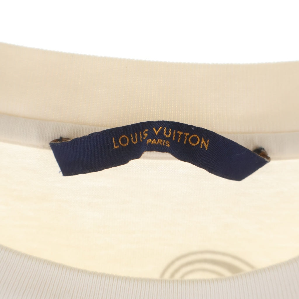 LOUIS VUITTON(ルイヴィトン) 19AW Holy Mountain ホーリーマウンテン 両面プリントクルーネック半袖Tシャツカットソー ホワイト RM192M NPG HHY01W