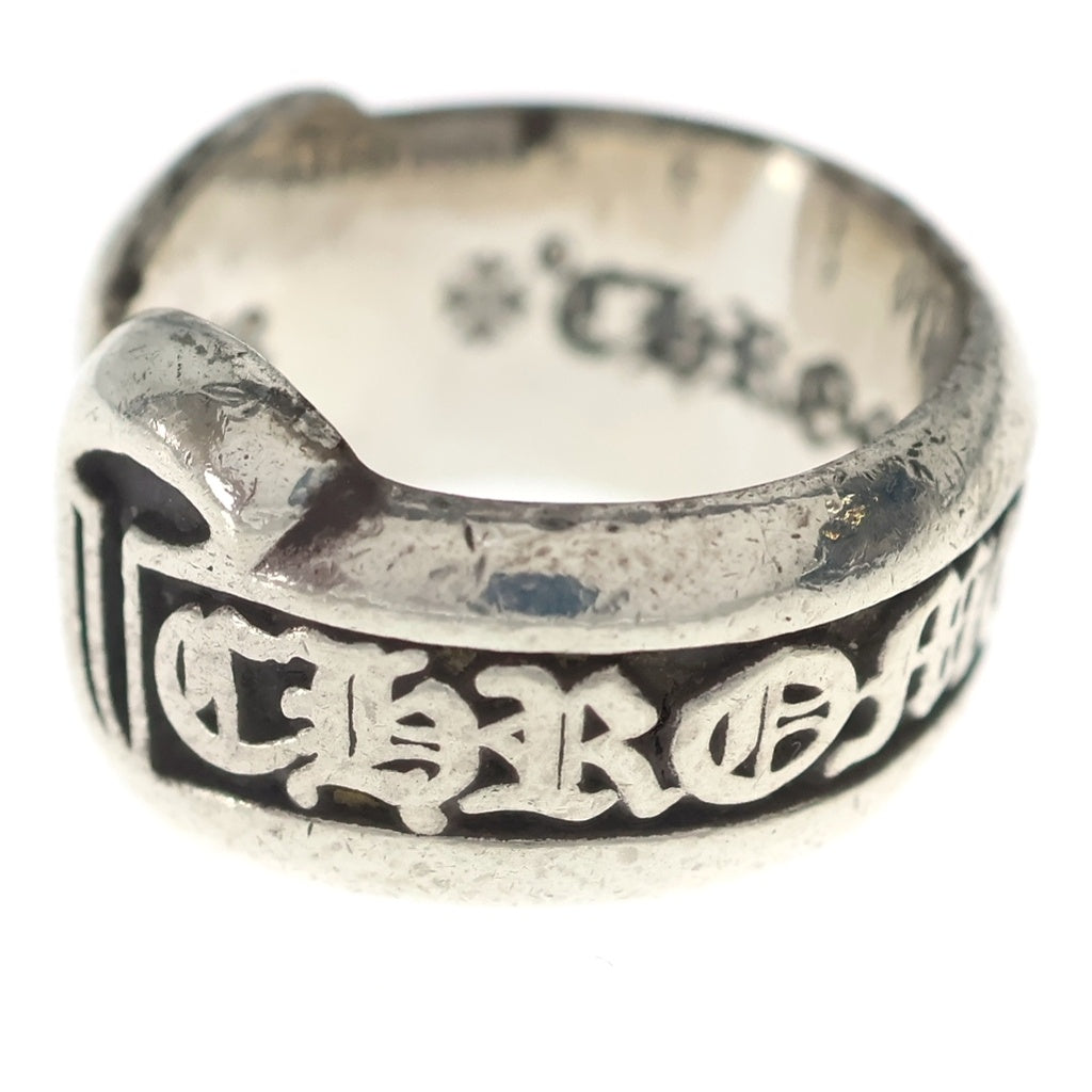 CHROME HEARTS(クロムハーツ) SM SCROLL LABEL スモールスクロールラベル リング シルバー BCA413