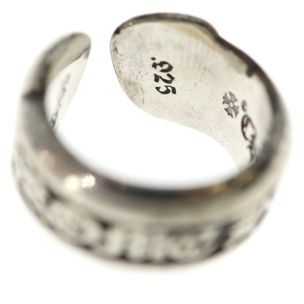 CHROME HEARTS(クロムハーツ) SM SCROLL LABEL スモールスクロールラベル リング シルバー BCA413