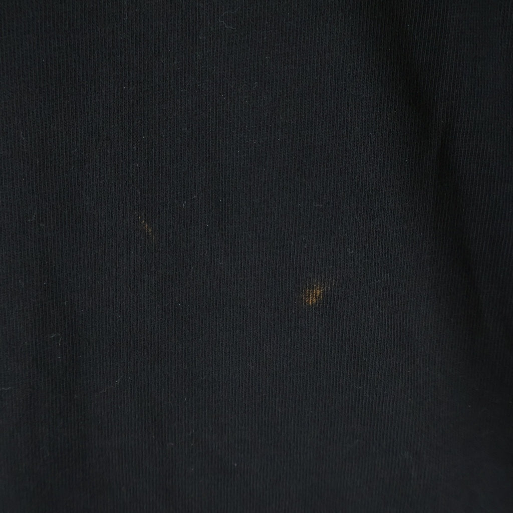 MONCLER(モンクレール) ネックロゴ クルーネック半袖Tシャツカットソー ブラック J10918C00024 8390T