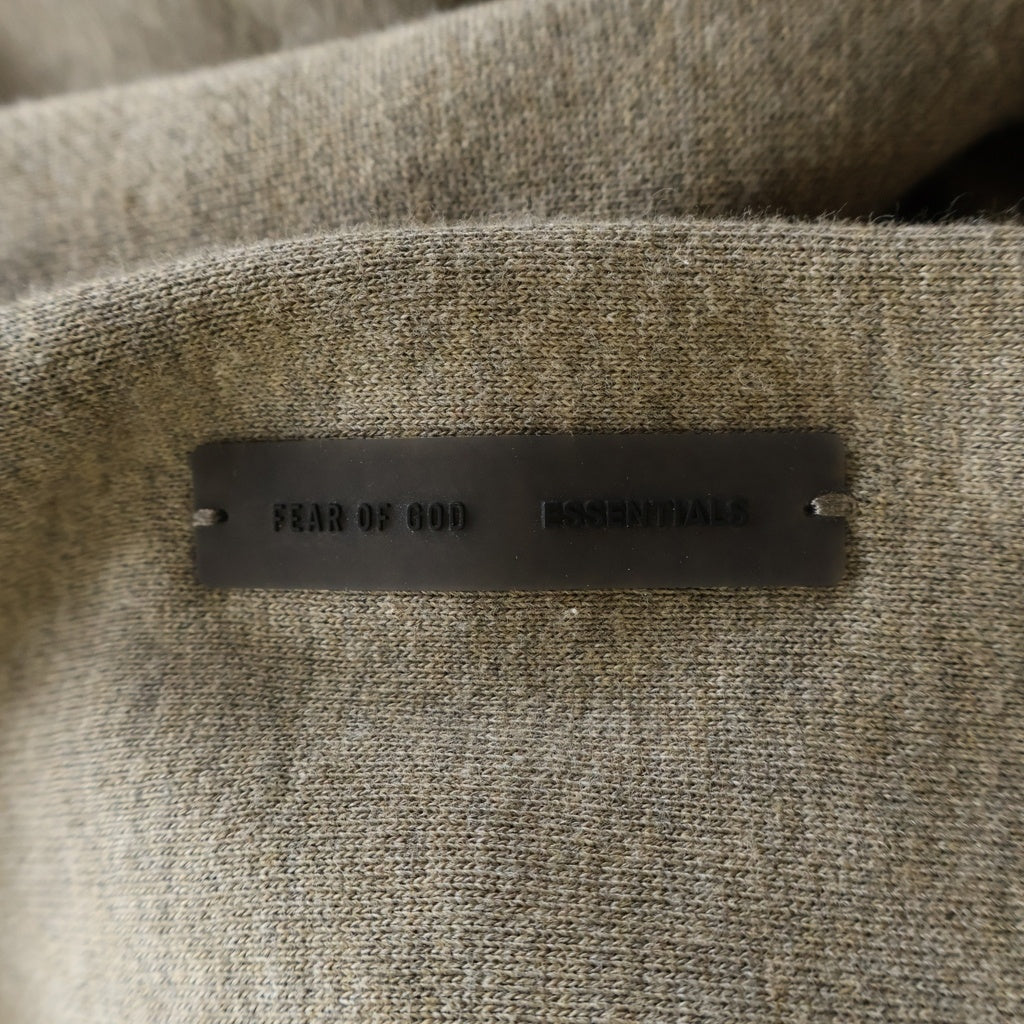 FEAR OF GOD(フィアオブゴッド) バックラバーロゴ ジップアップ パーカー ベージュ