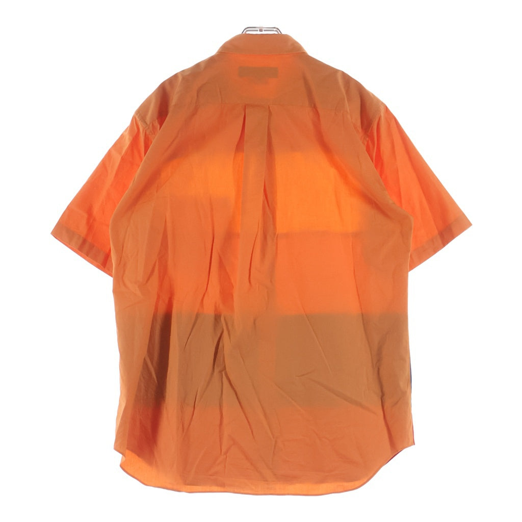 COMME des GARCONS HOMME DEUX(コムデギャルソン オムドゥ) 23SS ボーダーパネル切替半袖シャツ マルチカラー DK-B054