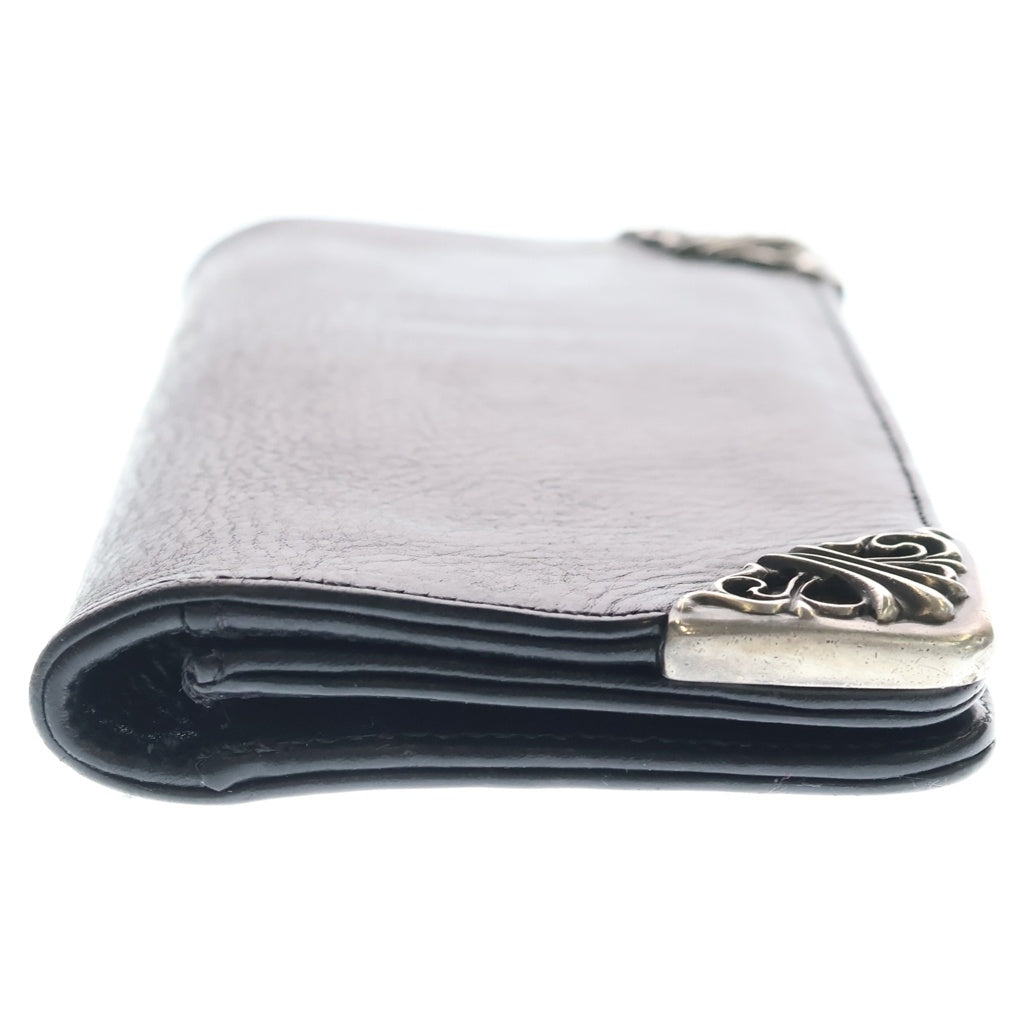 CHROME HEARTS(クロムハーツ) LNG SNGL FLD TIPS シングルフォールド レザーウォレット 財布 ブラック