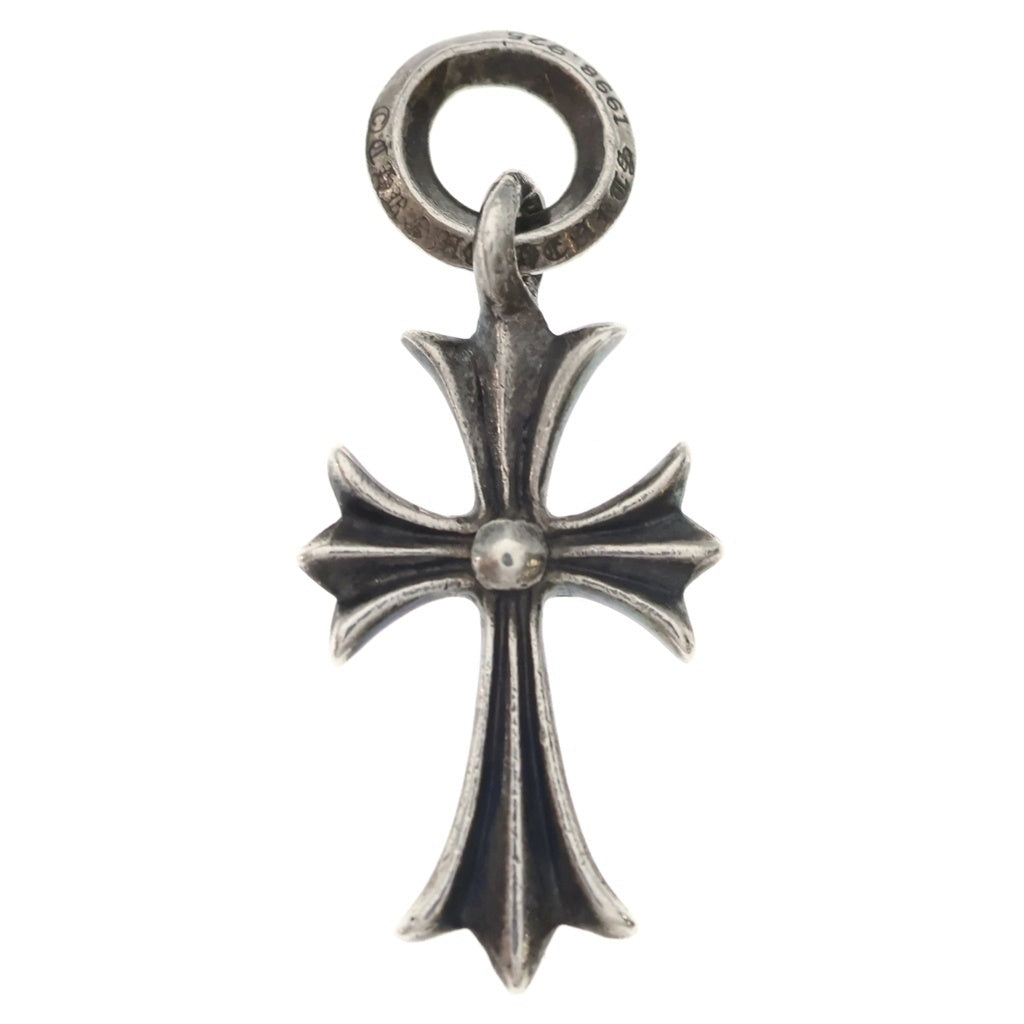 CHROME HEARTS(クロムハーツ) TINY CH CROSS タイニーCHクロス チャーム ネックレストップ シルバー BCA382