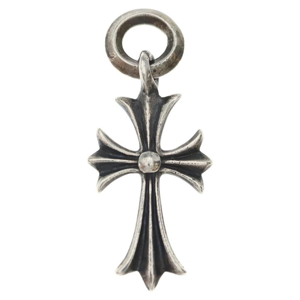 CHROME HEARTS(クロムハーツ) TINY CH CROSS タイニーCHクロス チャーム ネックレストップ シルバー BCA382