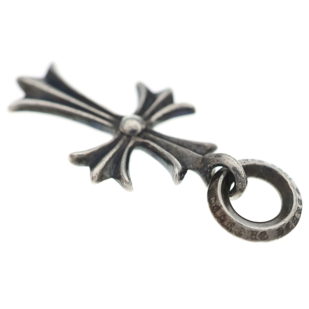 CHROME HEARTS(クロムハーツ) TINY CH CROSS タイニーCHクロス チャーム ネックレストップ シルバー BCA382