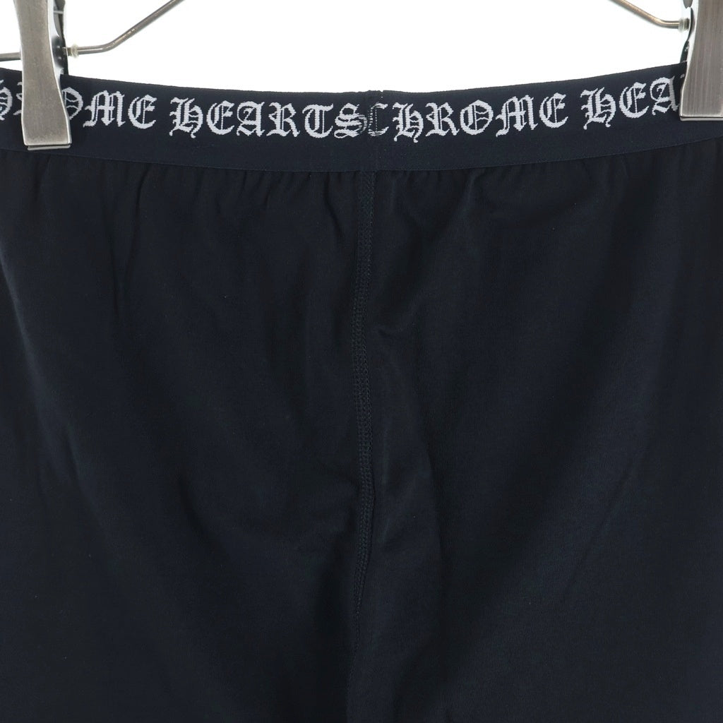CHROME HEARTS(クロムハーツ) ホースシュープリント レギンスロングパンツ レディーズ ブラック レディース