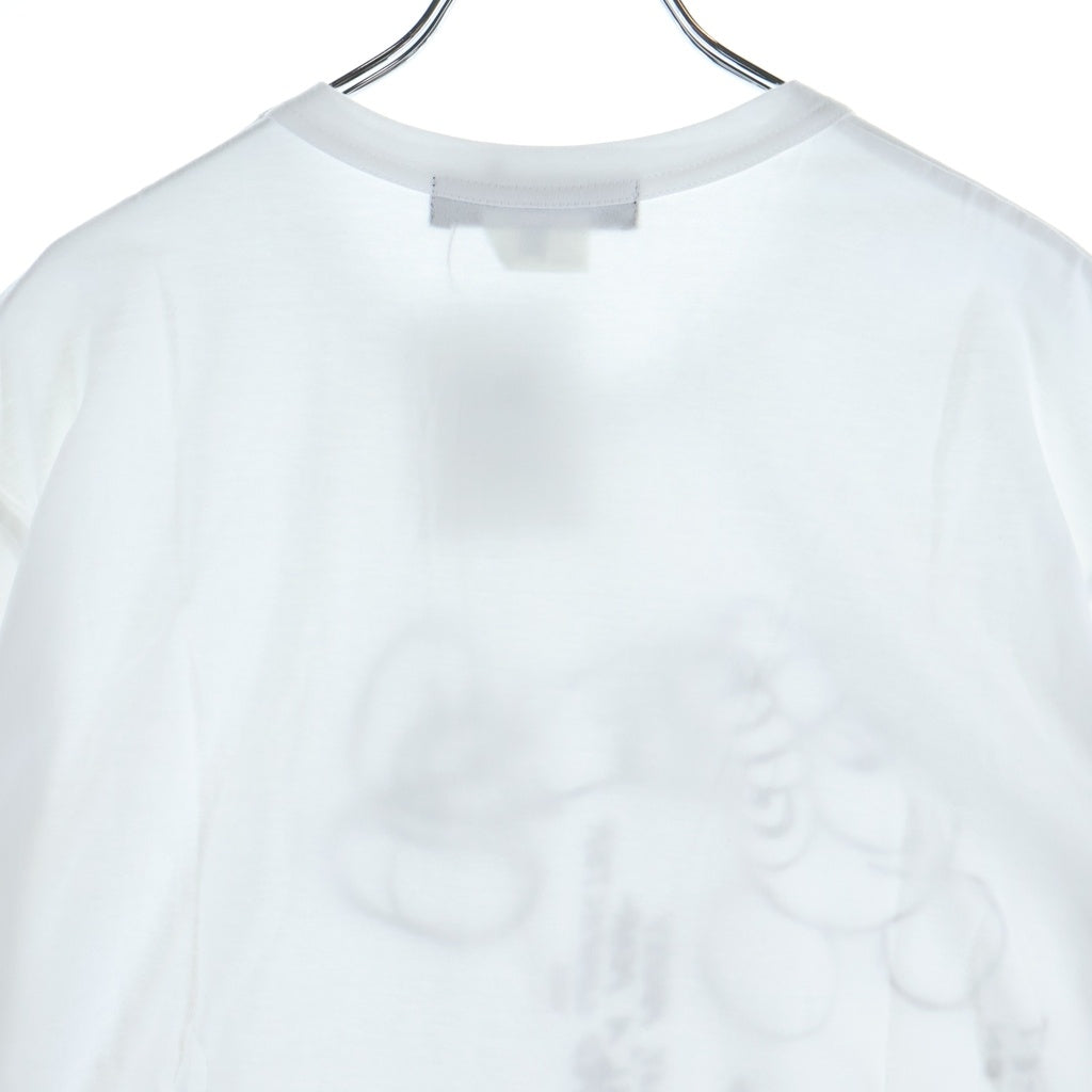 COMME des GARCONS HOMME DEUX(コムデギャルソン オムドゥ) 20AW ×Disney ×ディズニー フロントミッキーマウスプリント クルーネック半袖Tシャツカットソー ホワイト