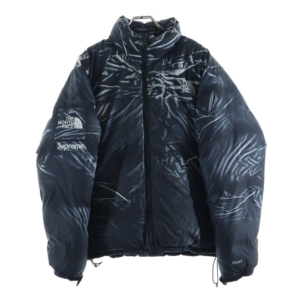 SUPREME(シュプリーム) 23SS PC PRINTED NUPTSE JACKET PCプリント ヌプシ ジップアップダウンジャケット ブラック ND02300I