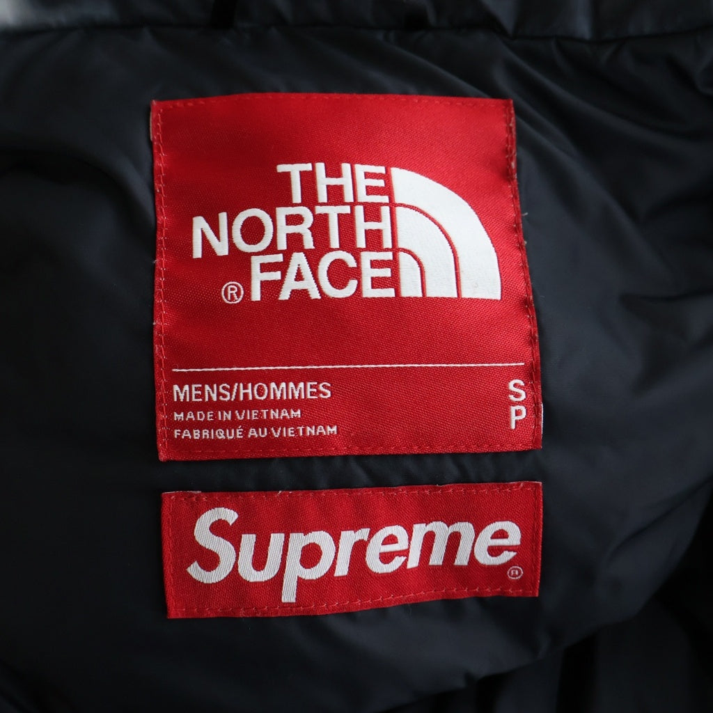 SUPREME(シュプリーム) 23SS PC PRINTED NUPTSE JACKET PCプリント ヌプシ ジップアップダウンジャケット ブラック ND02300I