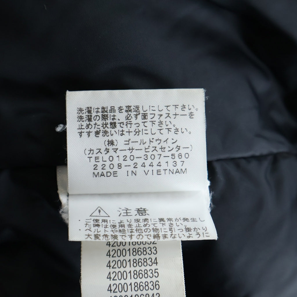 SUPREME(シュプリーム) 23SS PC PRINTED NUPTSE JACKET PCプリント ヌプシ ジップアップダウンジャケット ブラック ND02300I