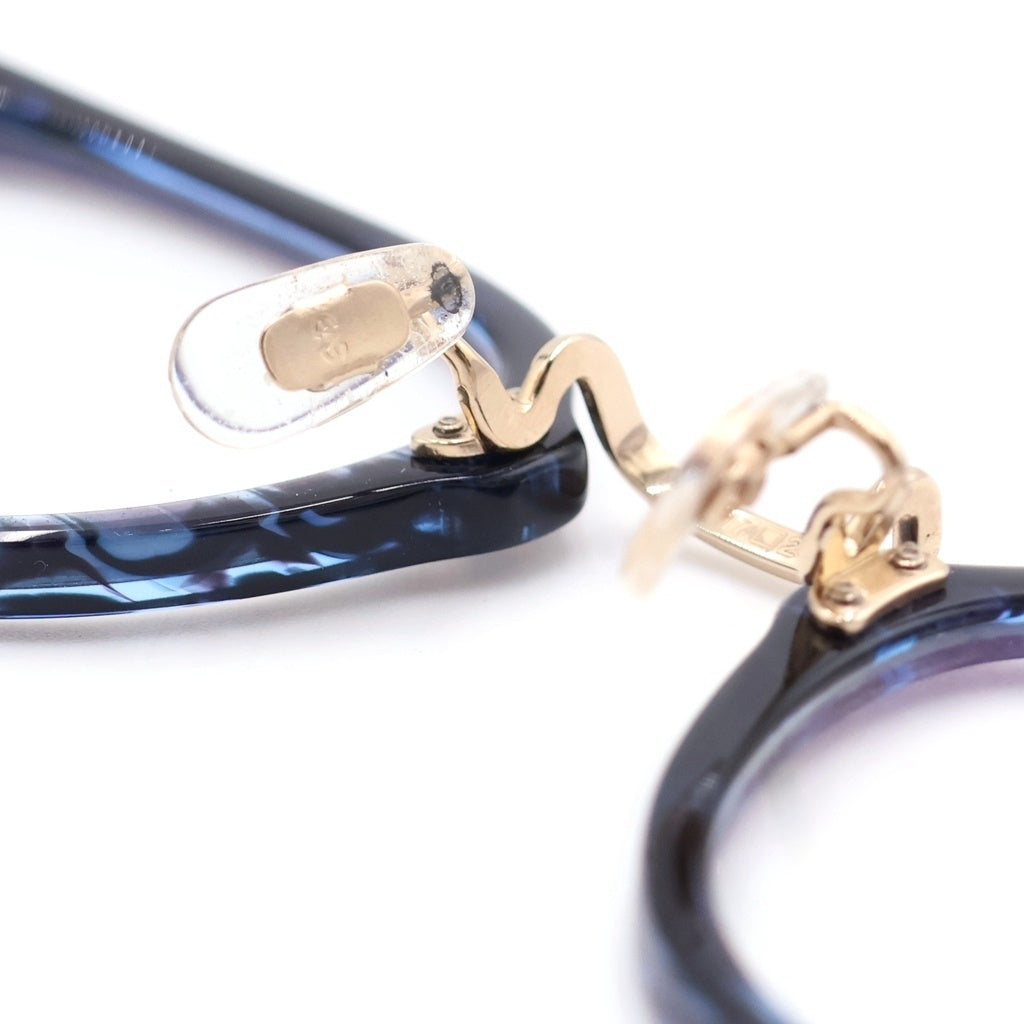 EYEVAN(アイヴァン) Trader POKER FACE 35周年モデル トレーダー ポーカーフェイス ウェリントンサングラス 眼鏡 クリアブルー/ゴールド