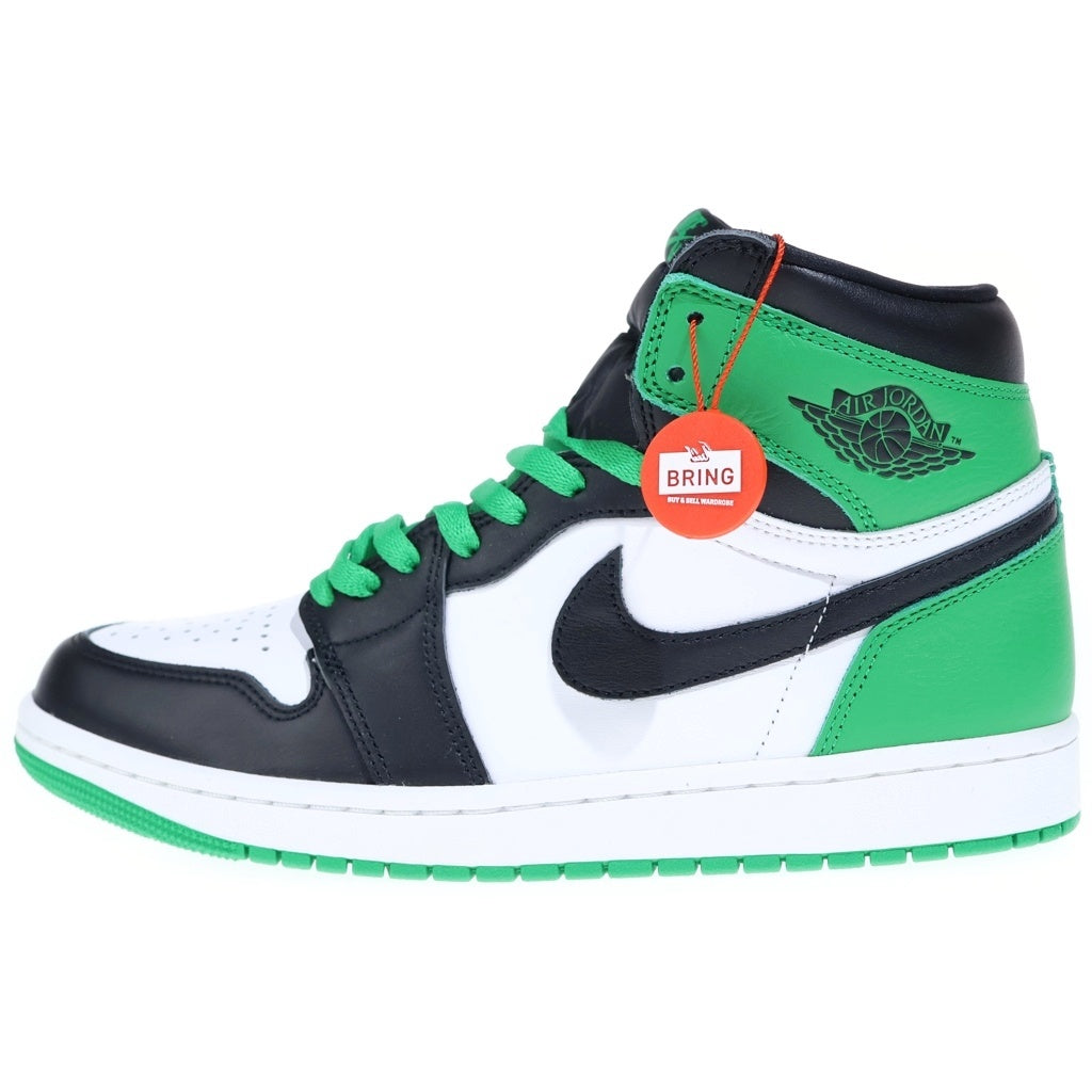 NIKE(ナイキ) Air Jordan 1 Retro High OG Celtics Black and Lucky Green エアジョーダン1 レトロ ハイ OG ハイカットスニーカー US9.5/27.5cm DZ5485-031