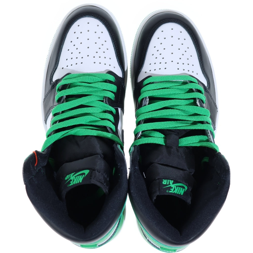 NIKE(ナイキ) Air Jordan 1 Retro High OG Celtics Black and Lucky Green エアジョーダン1 レトロ ハイ OG ハイカットスニーカー US9.5/27.5cm DZ5485-031