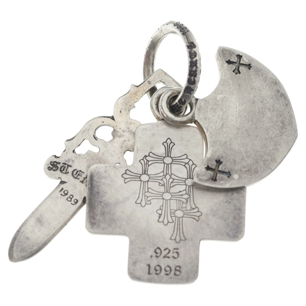 CHROME HEARTS(クロムハーツ) 3TRINKETS With Oring 3トリンケッツ オーリング ネックレス ペンダントトップ シルバー