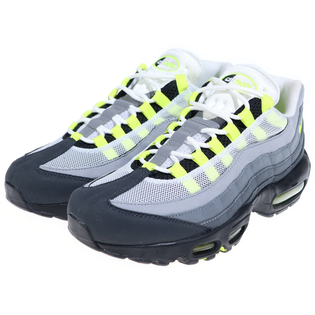 NIKE(ナイキ) AIR MAX 95 OG Neon Yellow エアマックス95 ローカットスニーカー グレー/イエロー US10/28cm CT1689-001