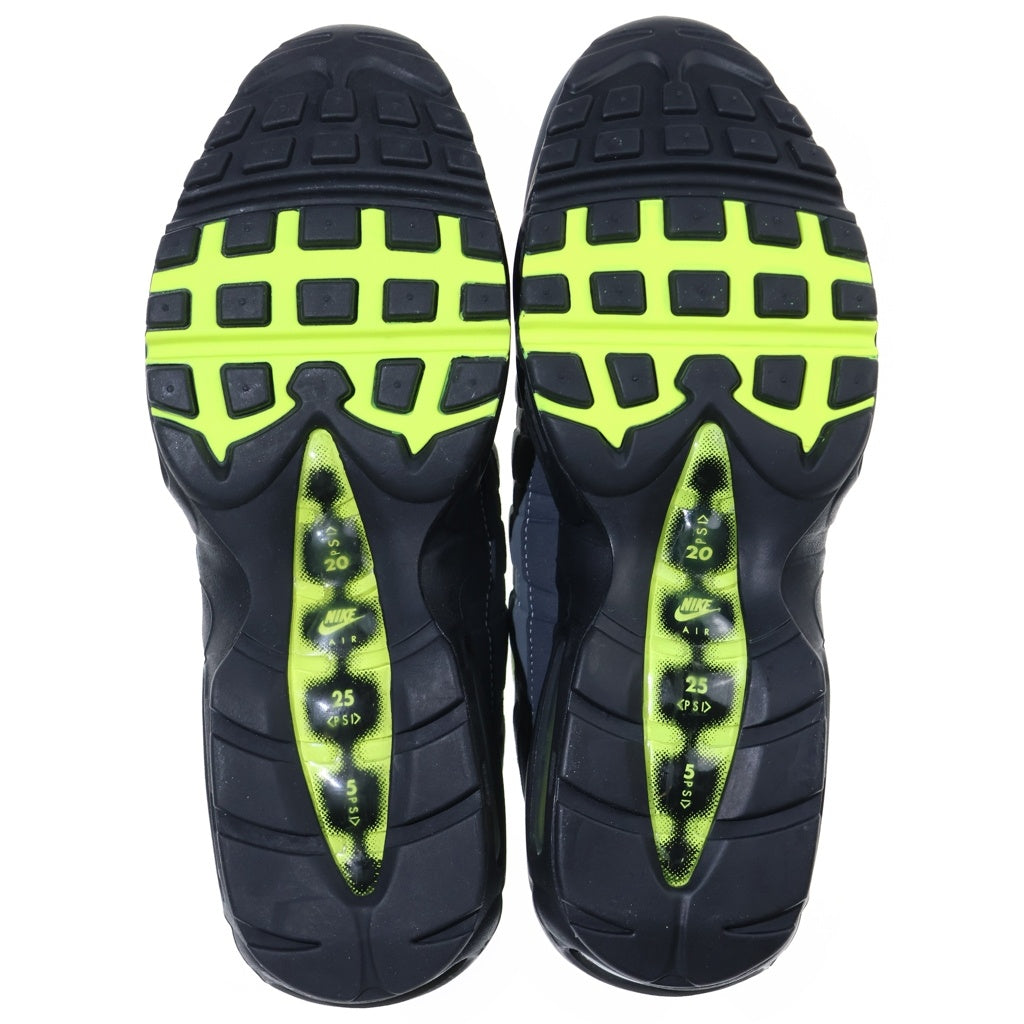 NIKE(ナイキ) AIR MAX 95 OG Neon Yellow エアマックス95 ローカットスニーカー グレー/イエロー US10/28cm CT1689-001