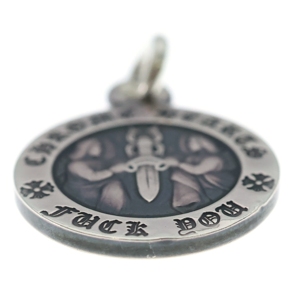 CHROME HEARTS(クロムハーツ) CHRM ANGL MDL V1 エンジェルメダルチャーム ペンダントトップ シルバーBCA229