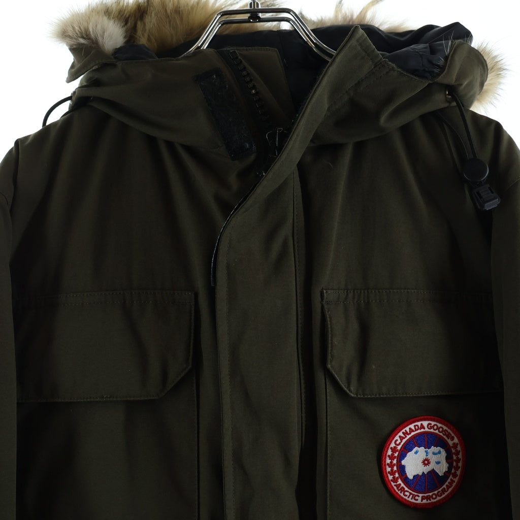 CANADA GOOSE(カナダグース) Expedition Parka エクスペディションパーカー ファー付き フーデッドジップアップダウンジャケット カーキ レディース 4565JL