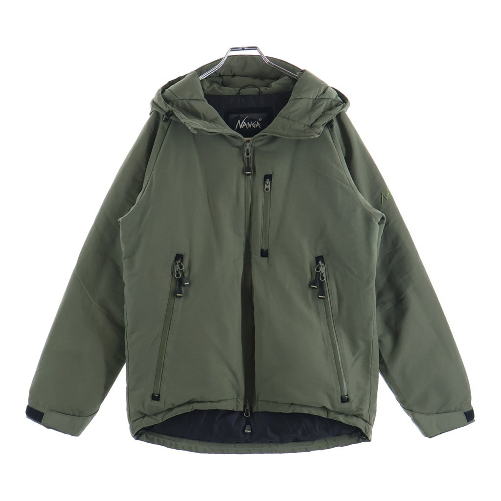 NANGA(ナンガ) AURORA DOWN JACKET オーロラ フーデッドジップアップダウンジャケット グリーン
