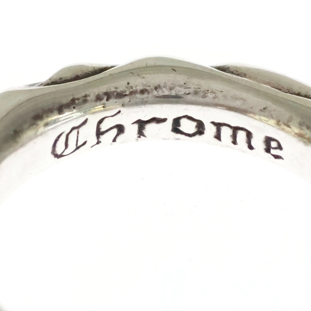 CHROME HEARTS(クロムハーツ) SCRL BAND スクロールバンド リング シルバー BCA351