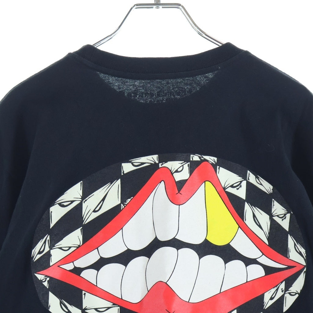 CHROME HEARTS(クロムハーツ) ×MATTY BOY 99 EYES マッティーボーイ 99アイズ チョンパー バックプリント クルーネック長袖Tシャツカットソー ブラック