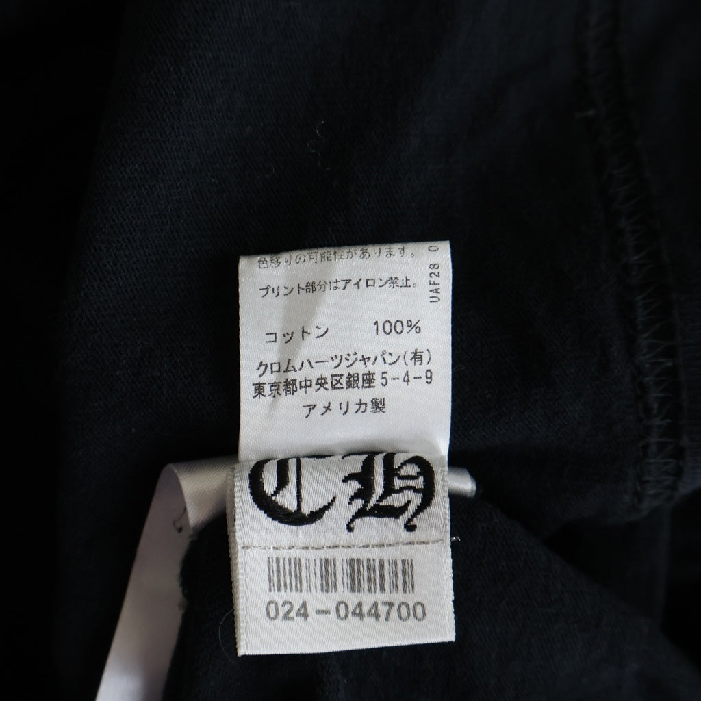 CHROME HEARTS(クロムハーツ) ×MATTY BOY 99 EYES マッティーボーイ 99アイズ チョンパー バックプリント クルーネック長袖Tシャツカットソー ブラック