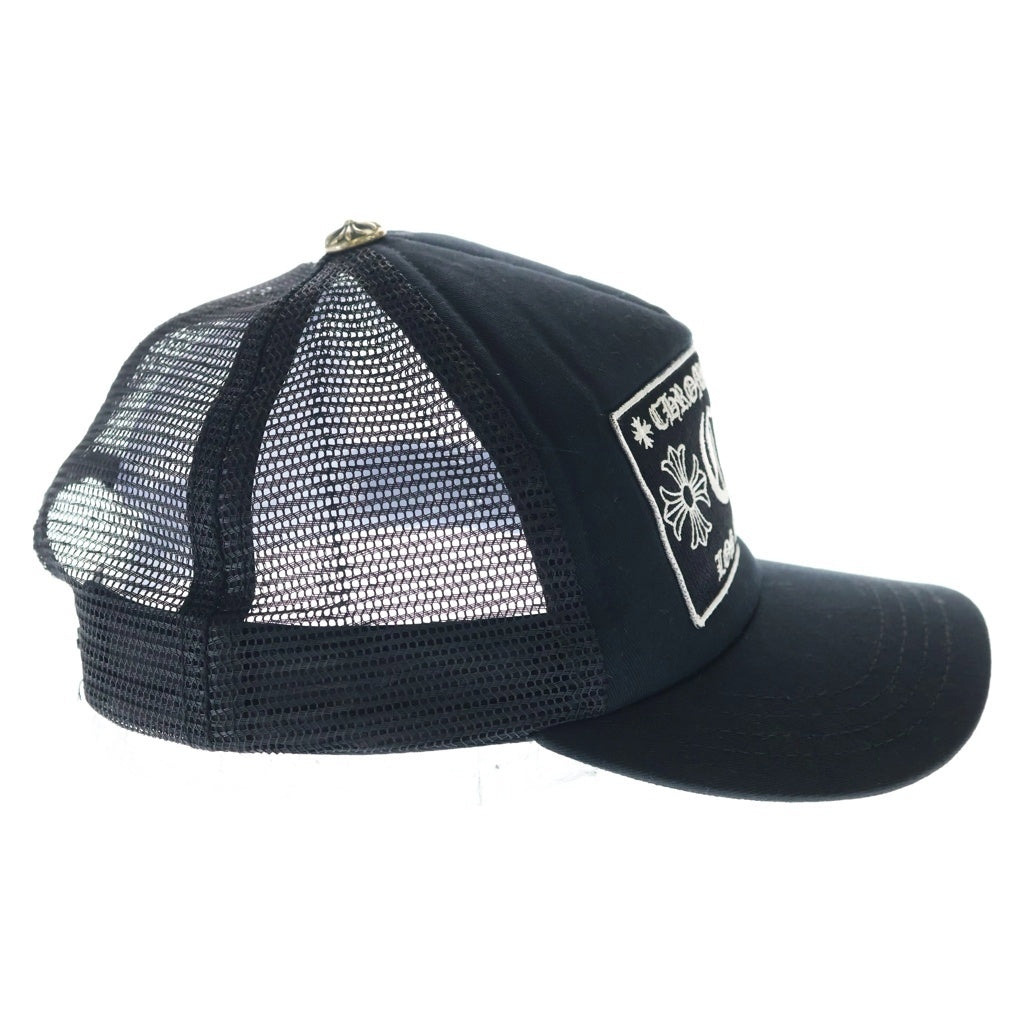 CHROME HEARTS(クロムハーツ) TRUCKER CAP CHロゴ ロサンゼルス限定 メッシュトラッカーキャップ ブラック