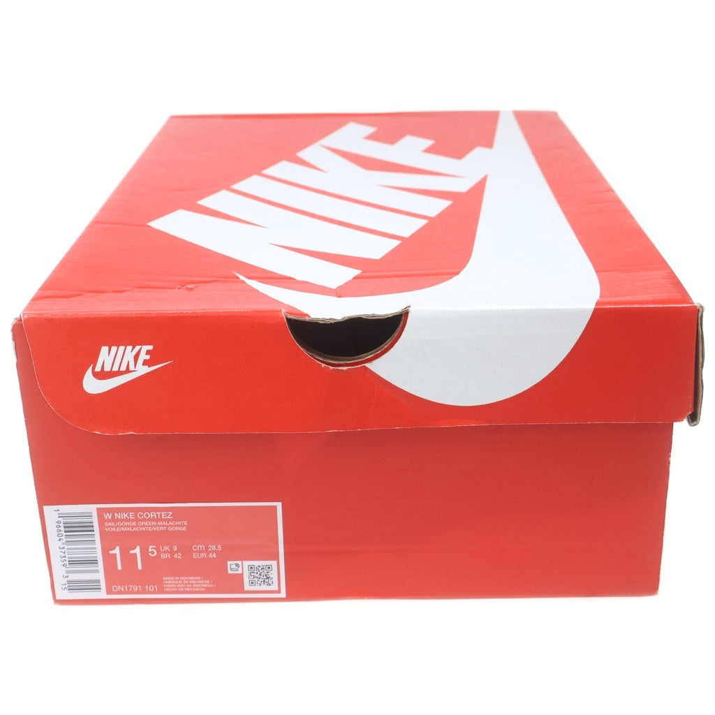 NIKE(ナイキ) WMNS Cortez Gorge Green and Malachite コルテッツ ゴージグリーン アンド マラカイト ローカットスニーカー US11.5/28.5cm グリーン レディース DN1791-101