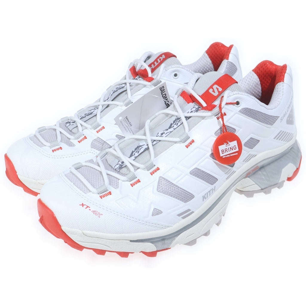 SALOMON(サロモン) ×KITH XT-4K Kithmas ×キス ローカットスニーカー US10.5/28.5cm レッド 477718