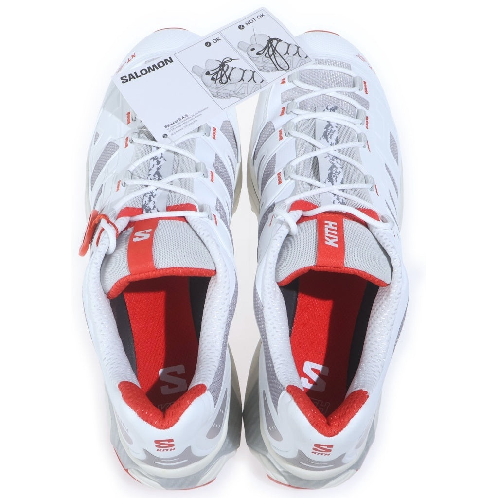 SALOMON(サロモン) ×KITH XT-4K Kithmas ×キス ローカットスニーカー US10.5/28.5cm レッド 477718