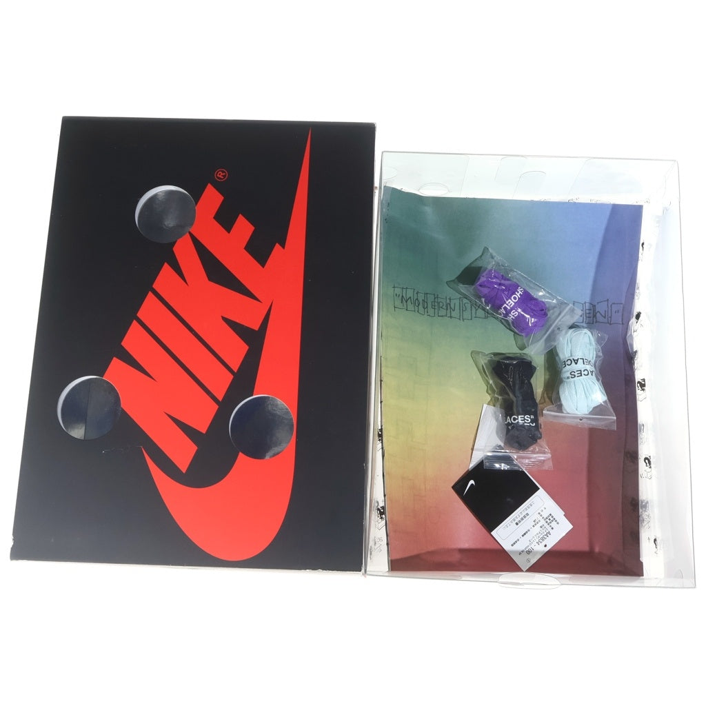 NIKE(ナイキ) ×Virgil Abloh Archive Air Jordan 1 Retro High OG Alaska エアジョーダン1 レトロ OG アラスカ ハイカットスニーカー AA3834-100