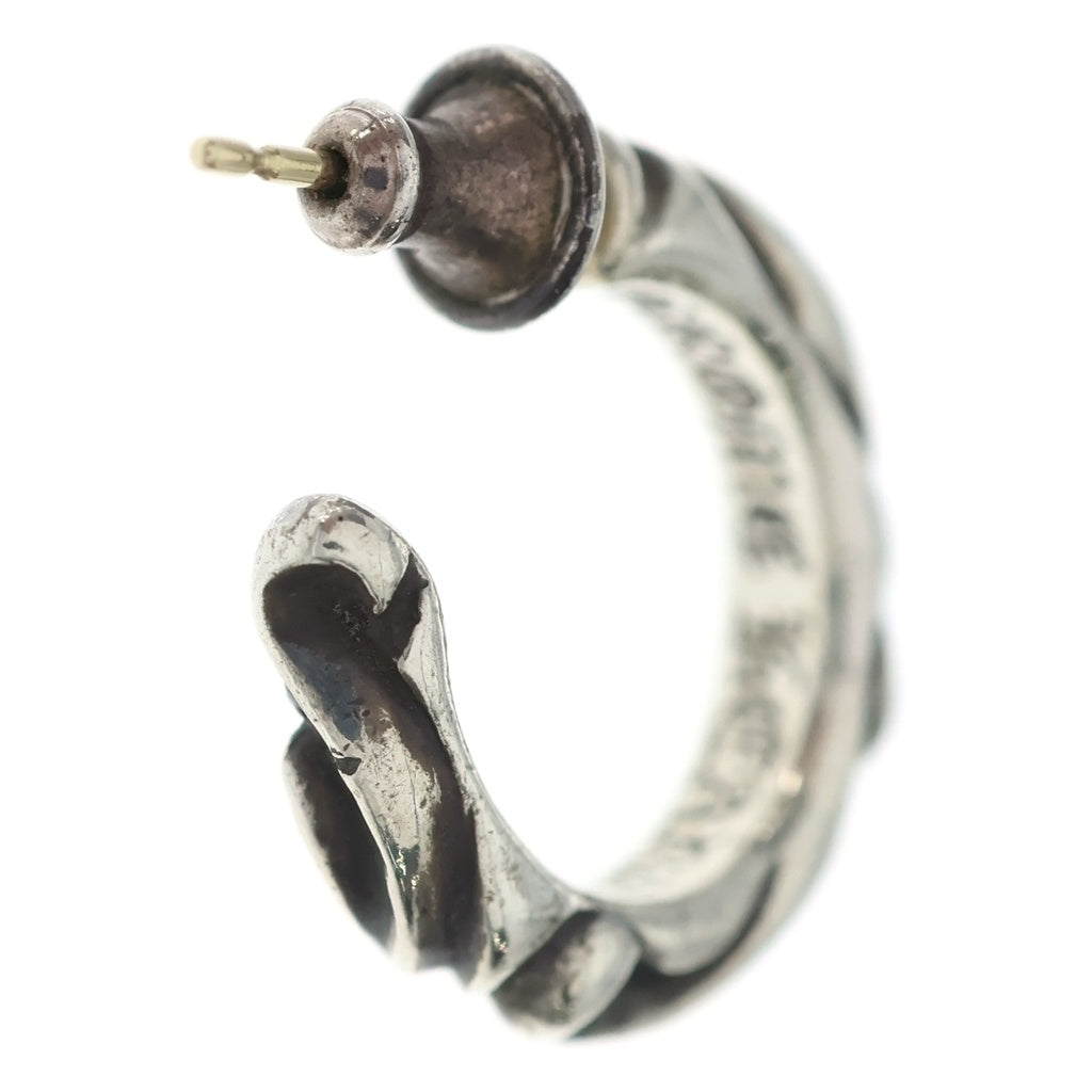 CHROME HEARTS(クロムハーツ) HOOP SCROOL スクロール フープピアス シルバー BCA102