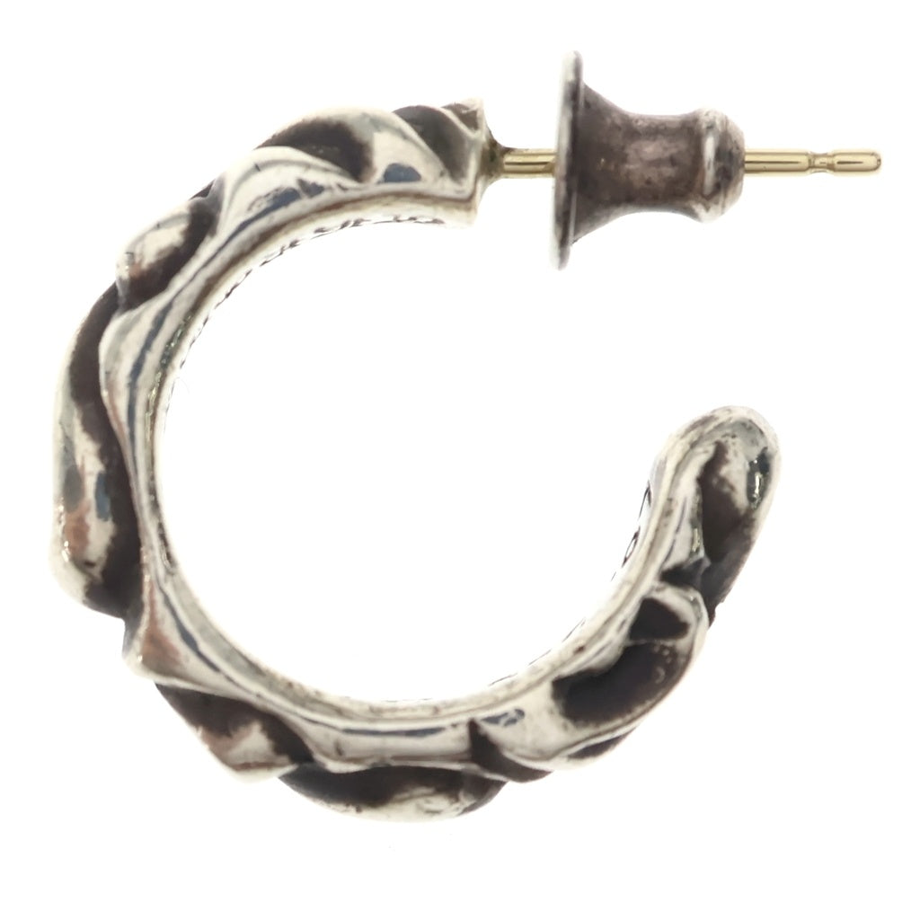 CHROME HEARTS(クロムハーツ) HOOP SCROOL スクロール フープピアス シルバー BCA102