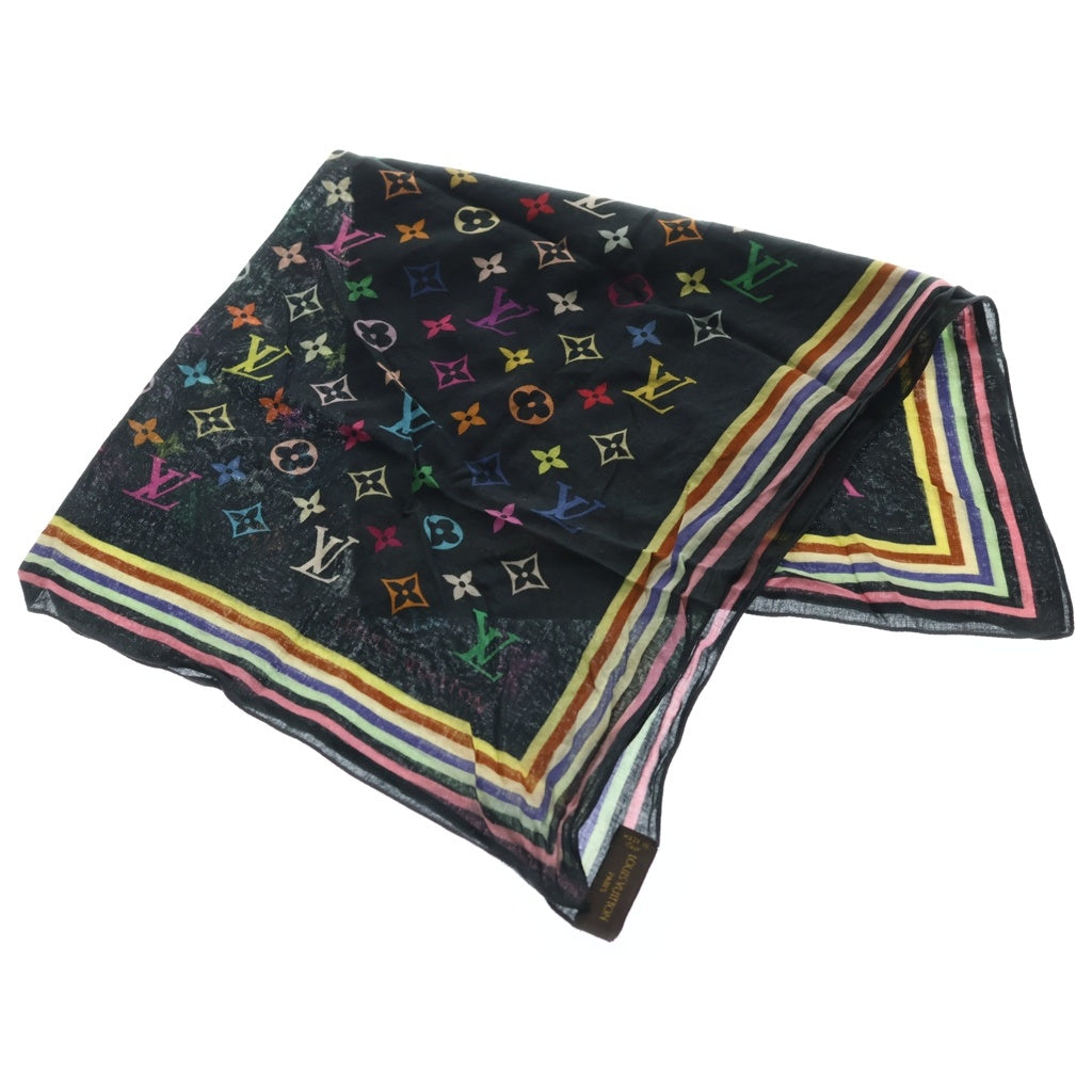 LOUIS VUITTON(ルイヴィトン) モノグラムマルチカラー コットンスカーフ バンダナ マルチカラー M71912 レディース