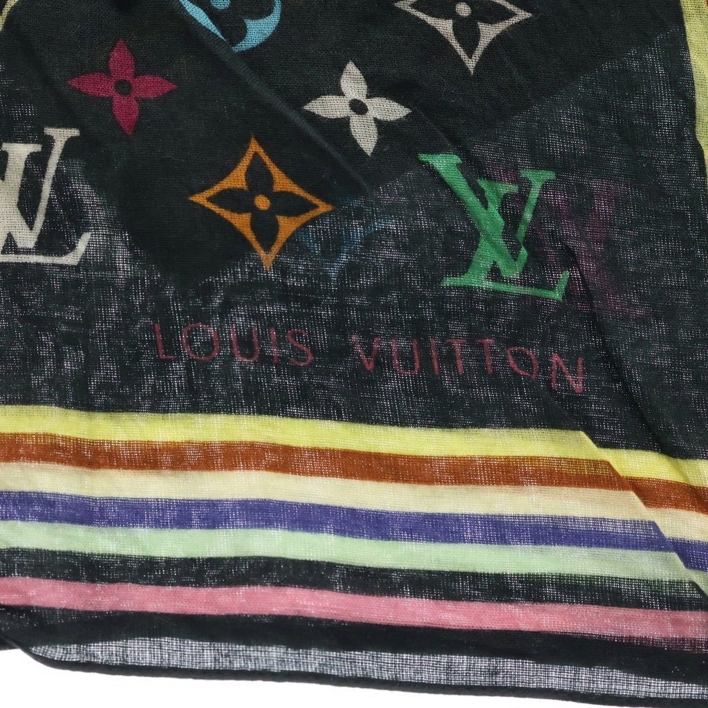 LOUIS VUITTON(ルイヴィトン) モノグラムマルチカラー コットンスカーフ バンダナ マルチカラー M71912 レディース