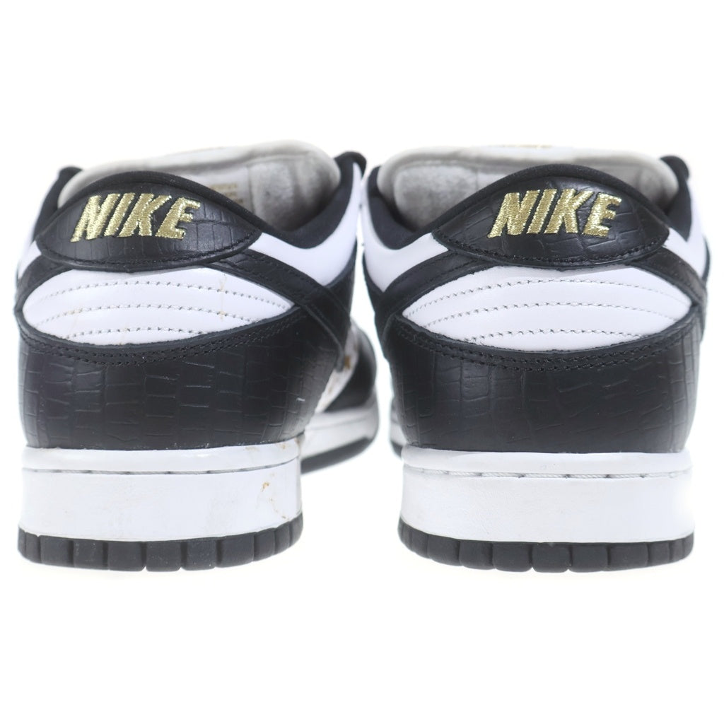 NIKE(ナイキ) 21SS ×SUPREME DUNK LOW OG QS DH3228-102 シュプリーム ダンクロー ローカットスニーカー ホワイト/ブラック/ゴールド US10.5/28.5cm