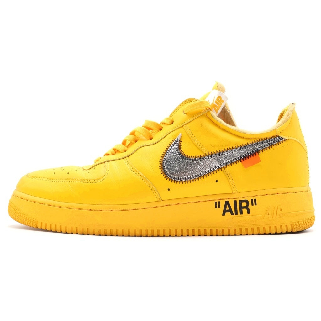 NIKE(ナイキ) ×OFF-WHITE AIR FORCE 1 LOW UNIVERSITY GOLD DD1876-700 オフホワイト エアフォース1 ユニバーシティゴールド ローカットスニーカー イエロー US11.5/29.5cm