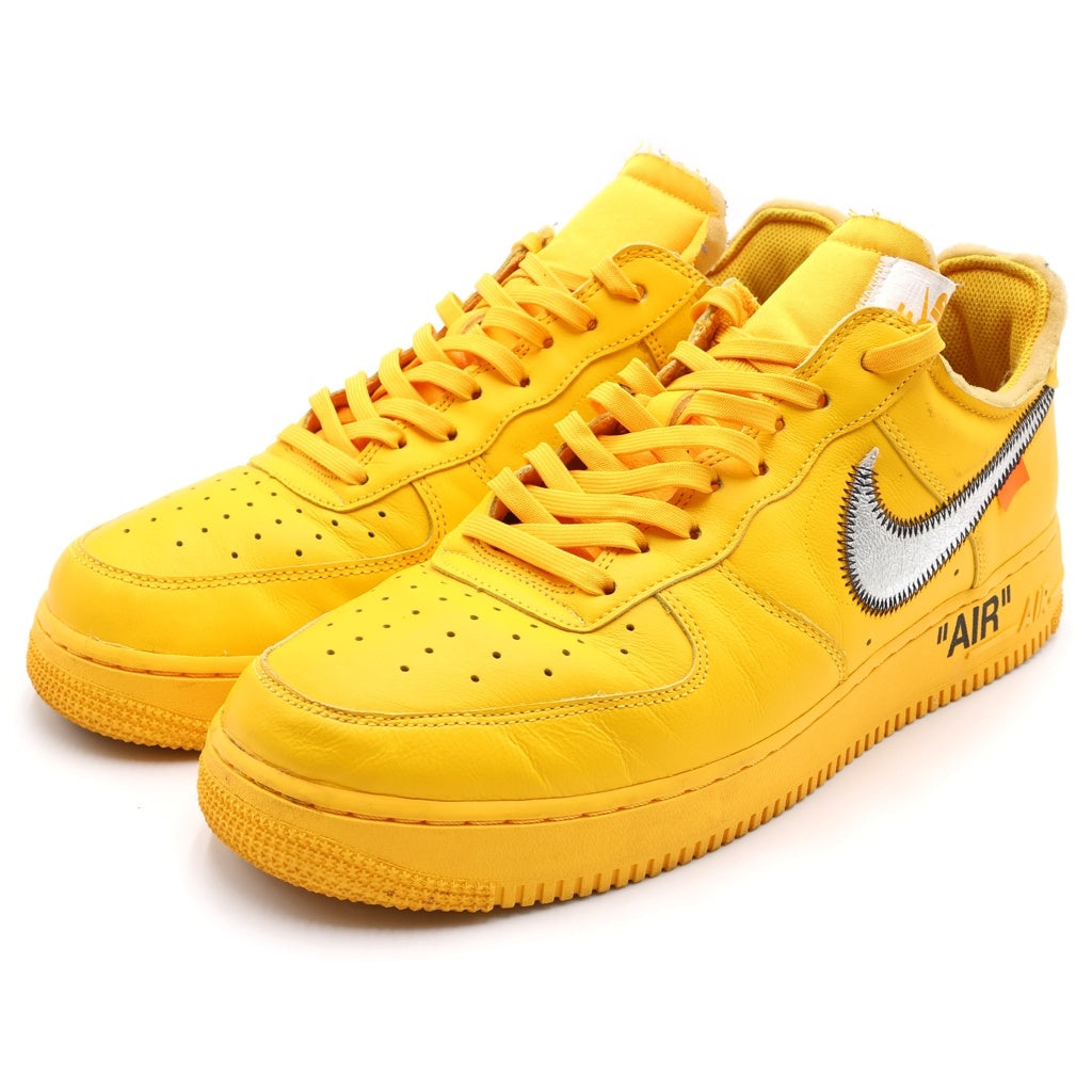 NIKE(ナイキ) ×OFF-WHITE AIR FORCE 1 LOW UNIVERSITY GOLD DD1876-700 オフホワイト エアフォース1 ユニバーシティゴールド ローカットスニーカー イエロー US11.5/29.5cm