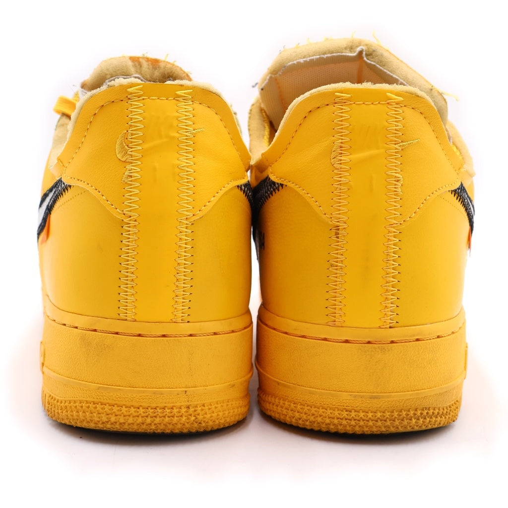 NIKE(ナイキ) ×OFF-WHITE AIR FORCE 1 LOW UNIVERSITY GOLD DD1876-700 オフホワイト エアフォース1 ユニバーシティゴールド ローカットスニーカー US11.5/29.5cm