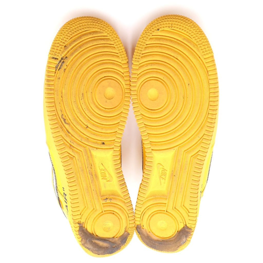 NIKE(ナイキ) ×OFF-WHITE AIR FORCE 1 LOW UNIVERSITY GOLD DD1876-700 オフホワイト エアフォース1 ユニバーシティゴールド ローカットスニーカー US11.5/29.5cm