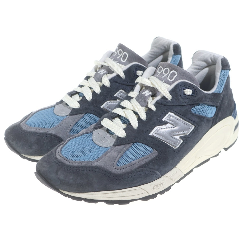 New Balance(ニューバランス) 990V2 Navy Castlerock キャッスルロック ローカットスニーカー US7.5/25.5cm ネイビー M990TB2