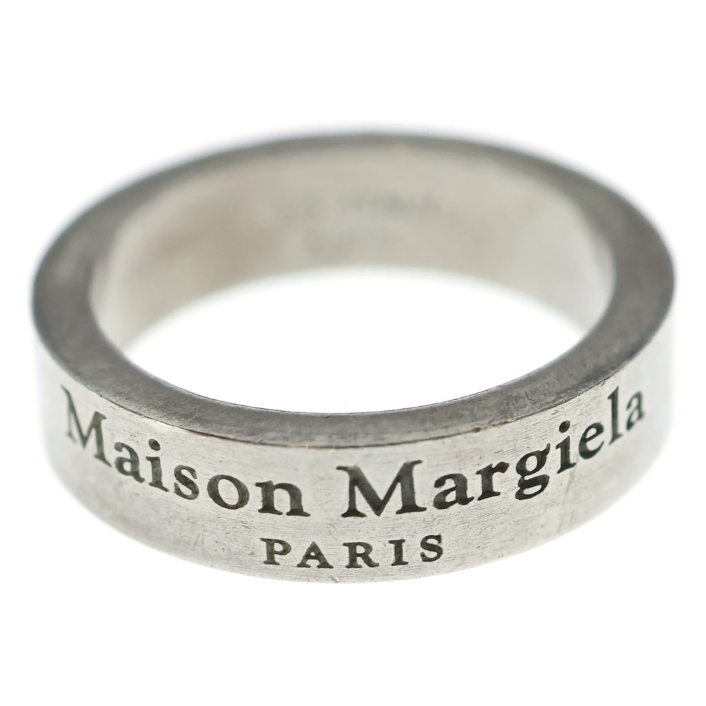 Maison Margiela(メゾンマルジェラ) ロゴ刻印 リング 指輪 シルバー