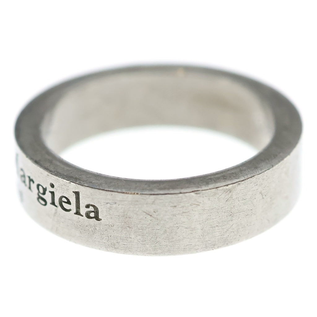 Maison Margiela(メゾンマルジェラ) ロゴ刻印 リング 指輪 シルバー