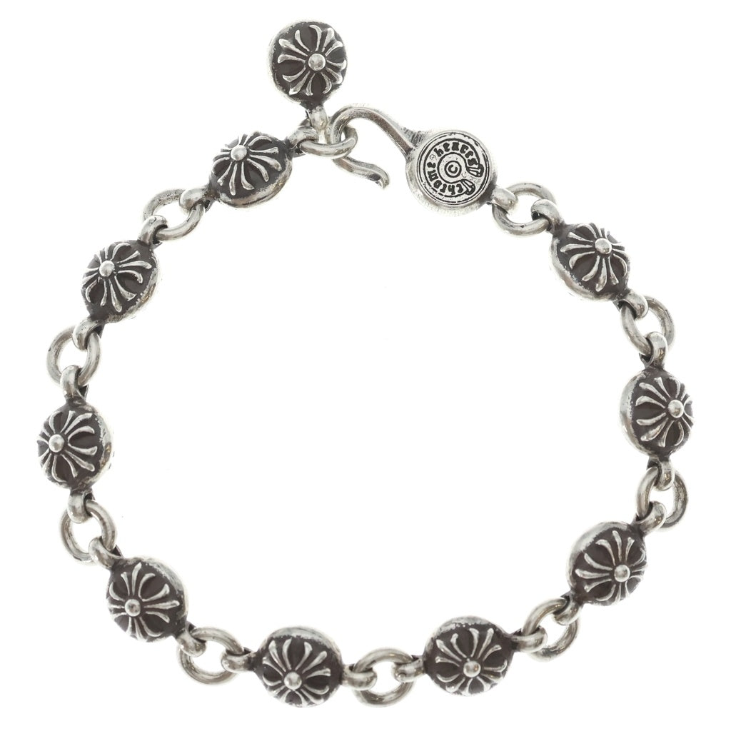 CHROME HEARTS(クロムハーツ) NO2 BALL #2クロスボールブレスレット シルバー BCA176