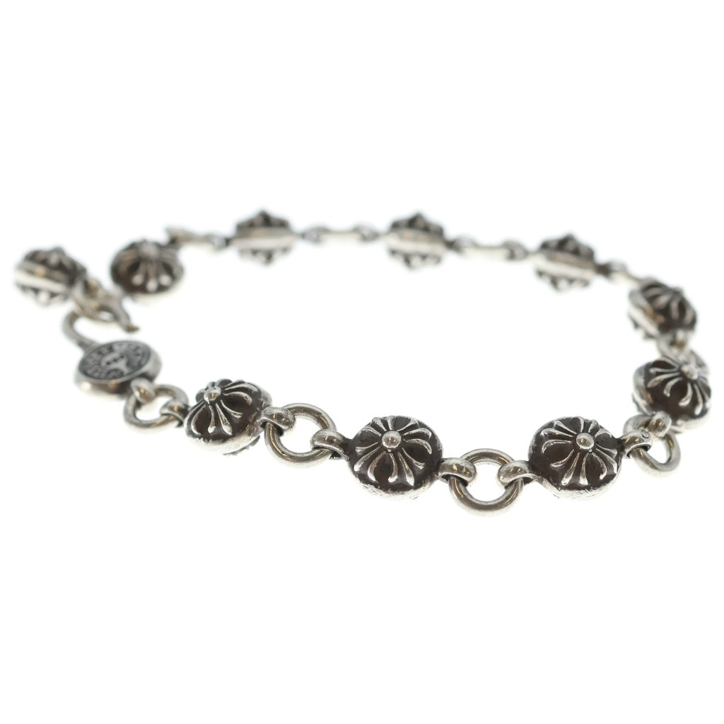 CHROME HEARTS(クロムハーツ) NO2 BALL #2クロスボールブレスレット シルバー BCA176