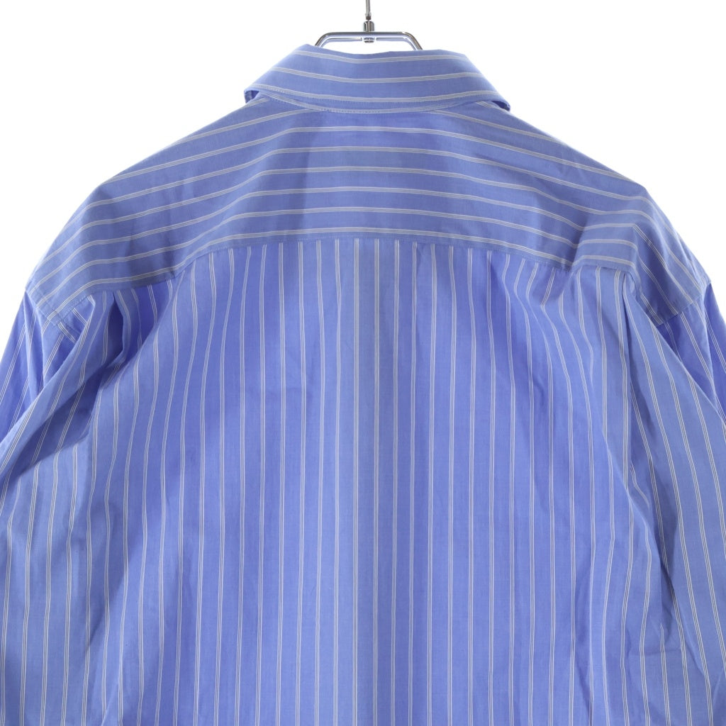 LOUIS VUITTON(ルイヴィトン) 26SS ジャカード ピンストライプ ロングスリーブシャツ ブルー 1AJUR8/RM261M W66 HUS82W