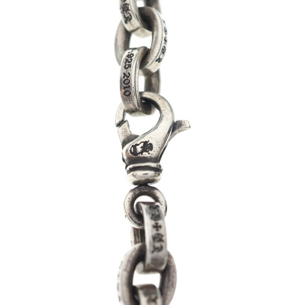 CHROME HEARTS(クロムハーツ) PPR CHN LRG SML CH CRS スモールCHクロス ラージペーパーチェーン チョーカーネックレス シルバー