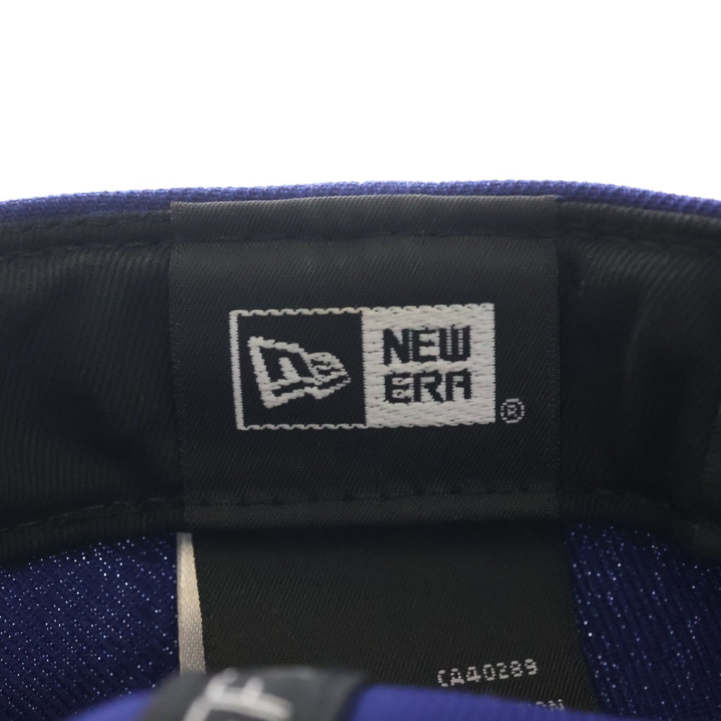 SAINT MICHAEL(セントマイケル) 24SS BORN SAINT BR CAP BLUE ボーン セント フロント刺繍 ベースボール キャップ ブルー SM-YS8-0000-C14